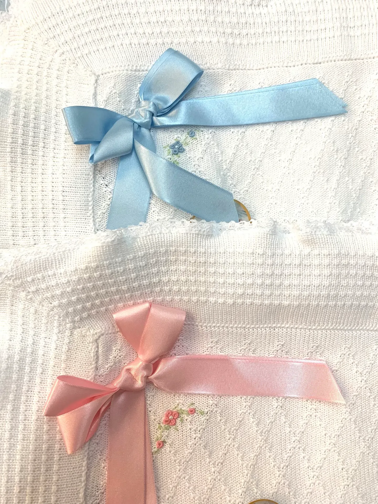 80617 Fine Embroidered Blanket