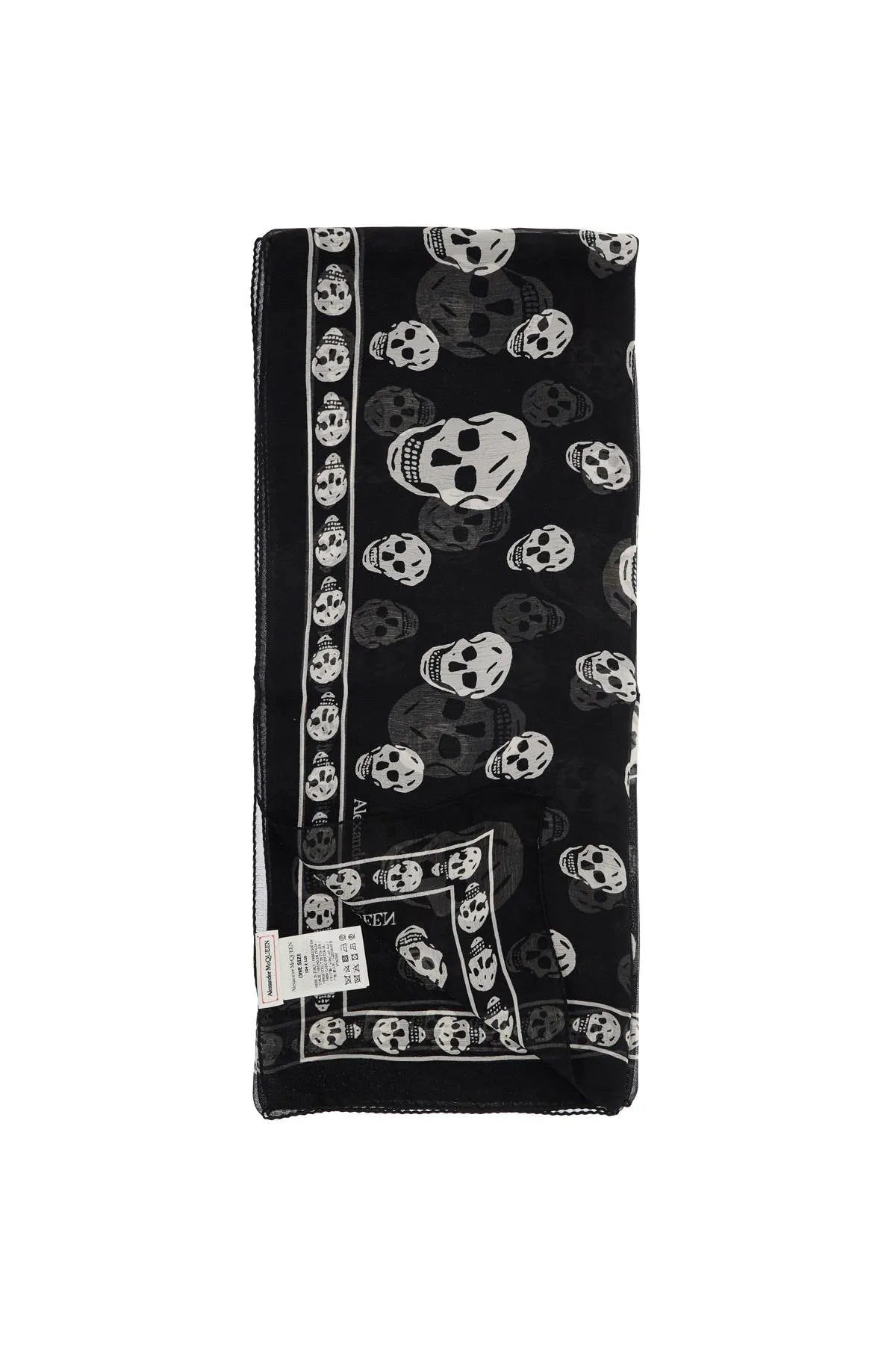 Alexander Mcqueen Women's Silk Skull Scarf