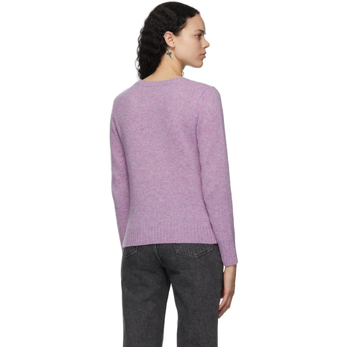 A.P.C. Purple LÃ©onie Sweater