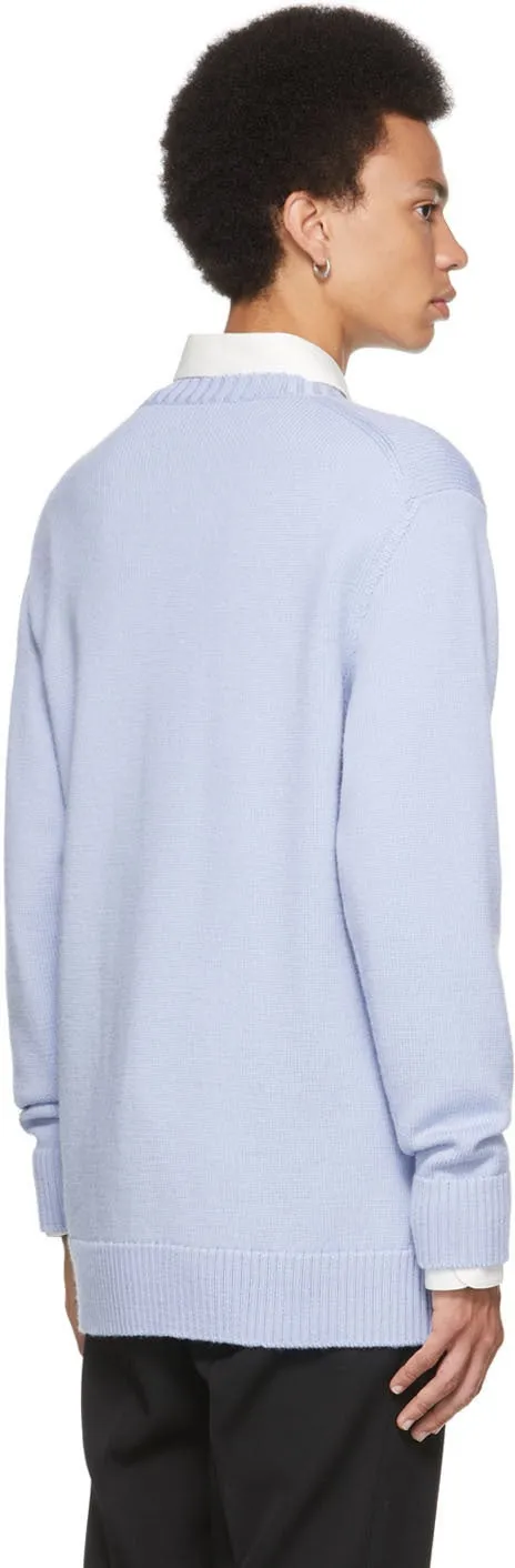 Burberry Blue Marine Sketch Sweater