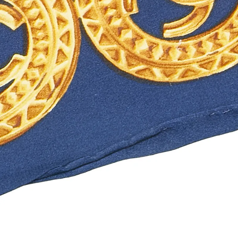 Chanel CC Silk Scarf  Canvas Scarf in Good condition