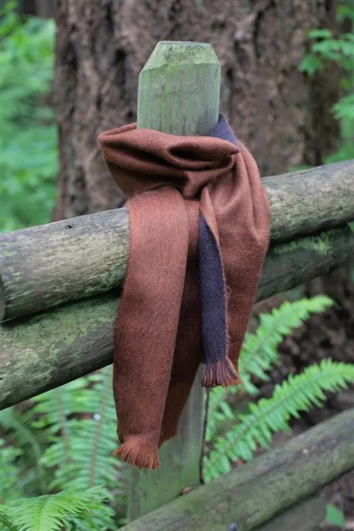 Cuenca Two-Toned Brushed Alpaca Scarf