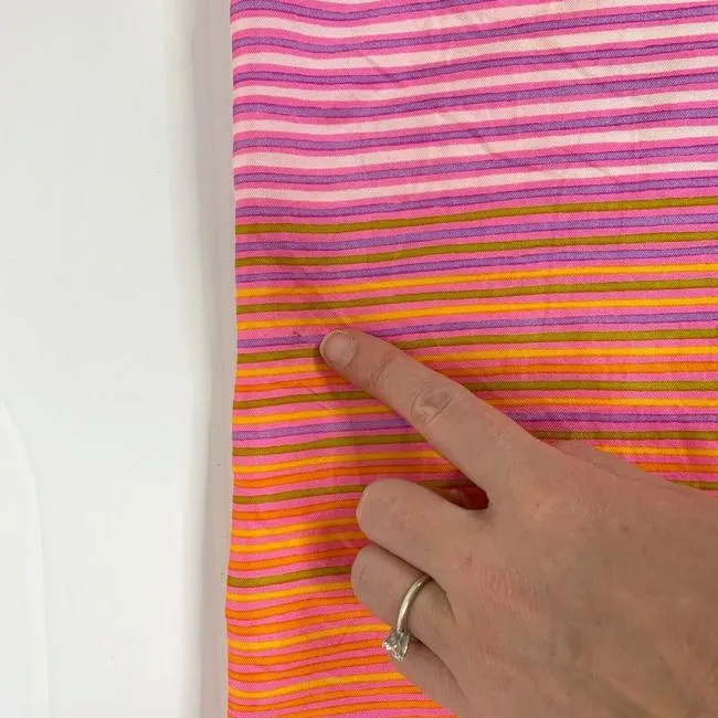 Dior Pink Yellow Orange Purple Abstract Print Scarf