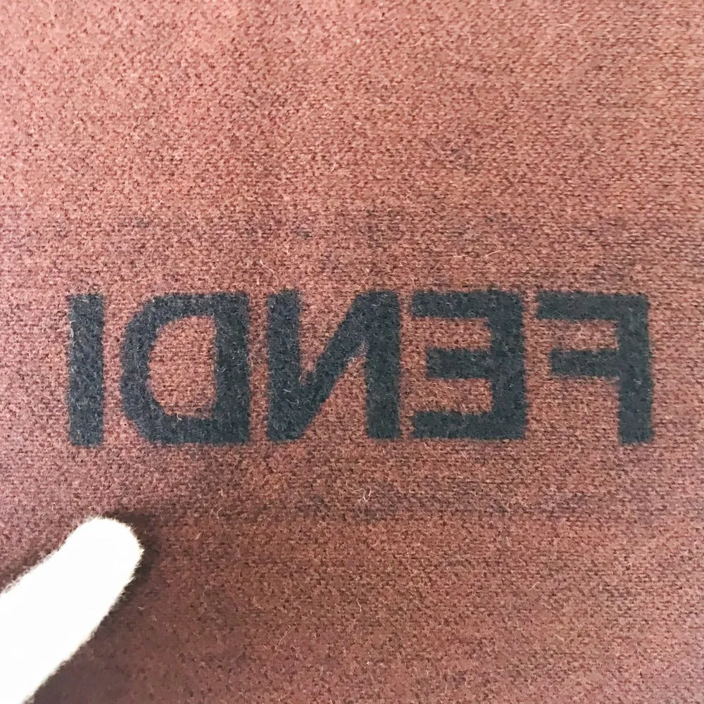 FENDI Scarf wool Brown