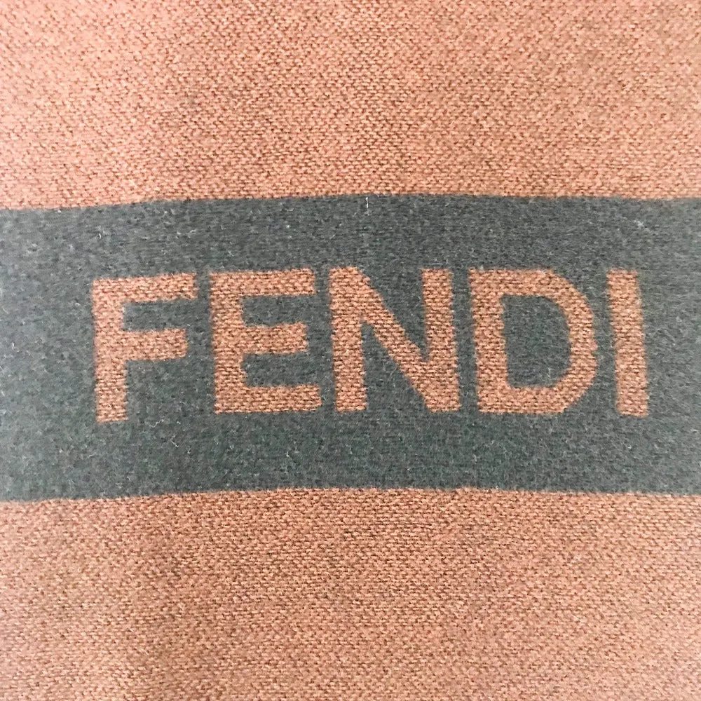 FENDI Scarf wool Brown