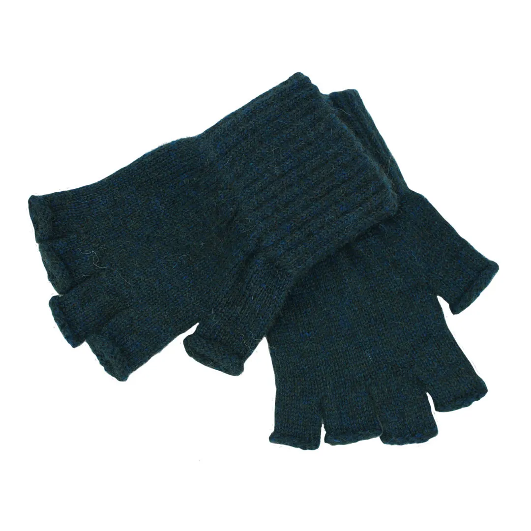 Fingerless Alpaca Gloves