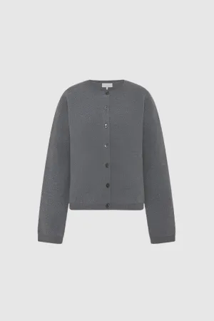 Friends With Frank Louise Cardigan in Grey Marle
