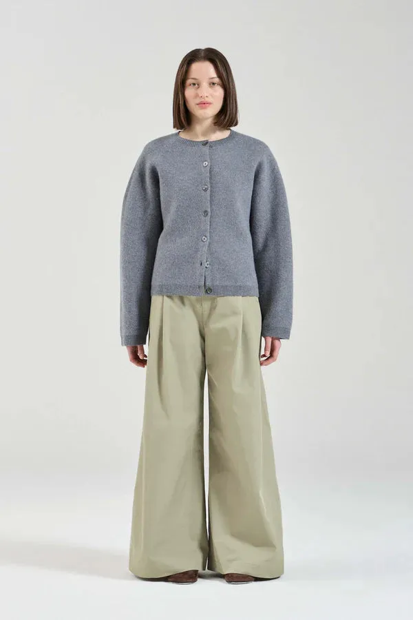 Friends With Frank Louise Cardigan in Grey Marle