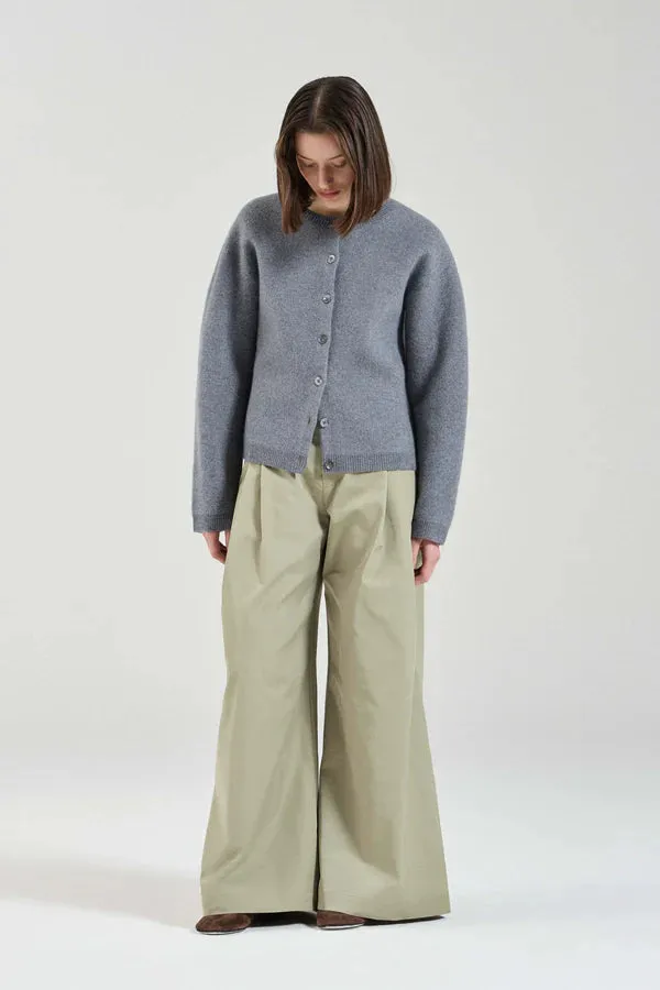 Friends With Frank Louise Cardigan in Grey Marle