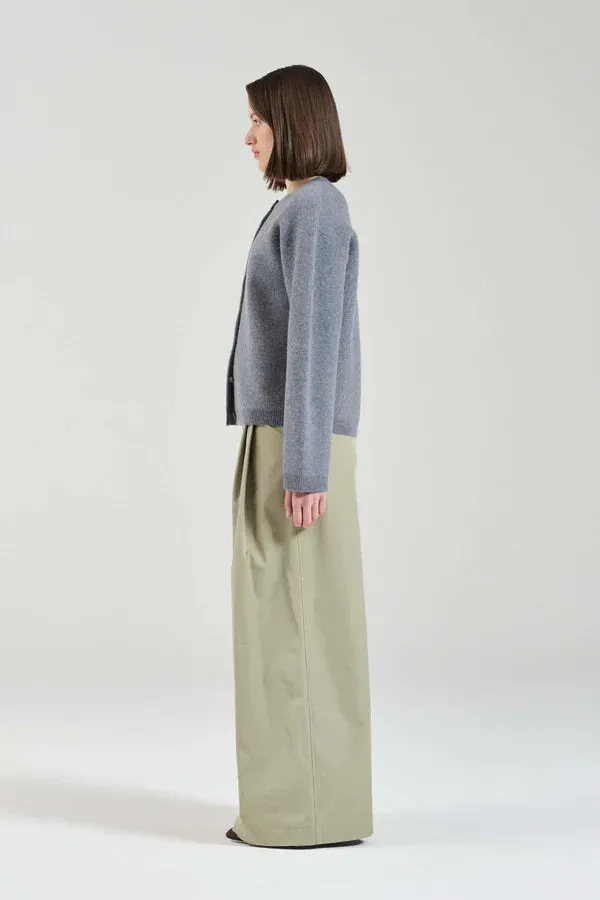 Friends With Frank Louise Cardigan in Grey Marle