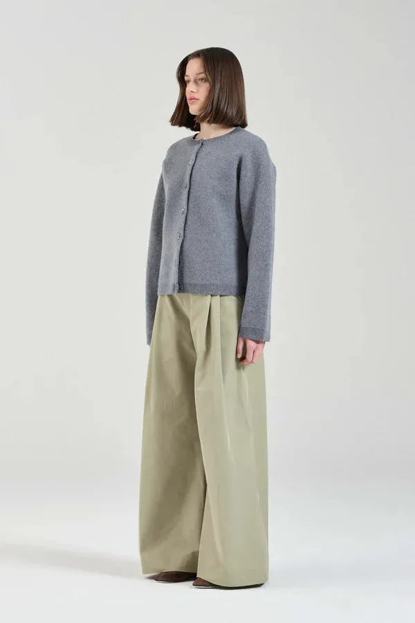 Friends With Frank Louise Cardigan in Grey Marle