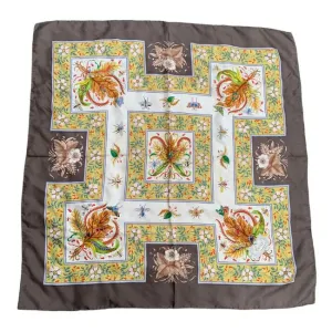 Gucci Colorful Butterfly Print Extra Large Silk Scarf