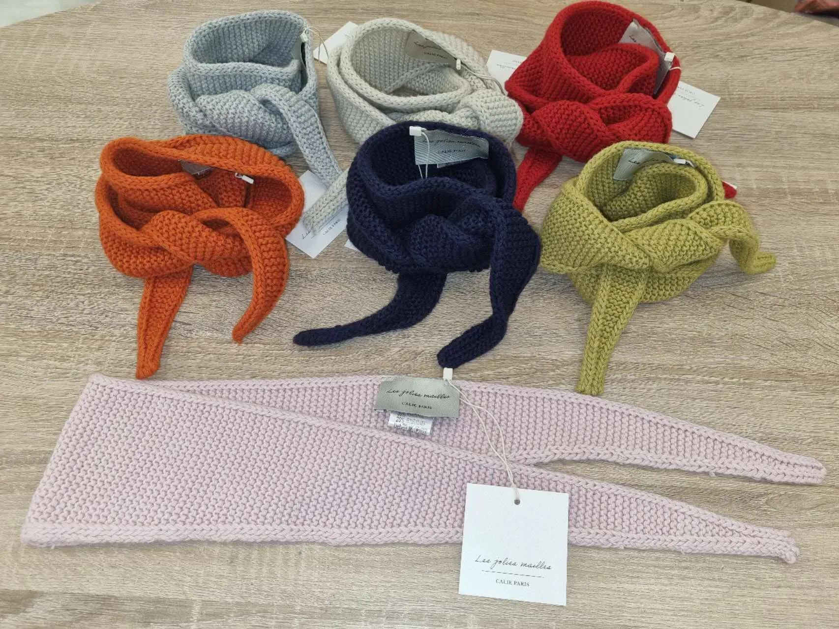 Little "Sophie Scarf": Red