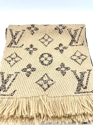 Monogram Jungle Wool Scarf
