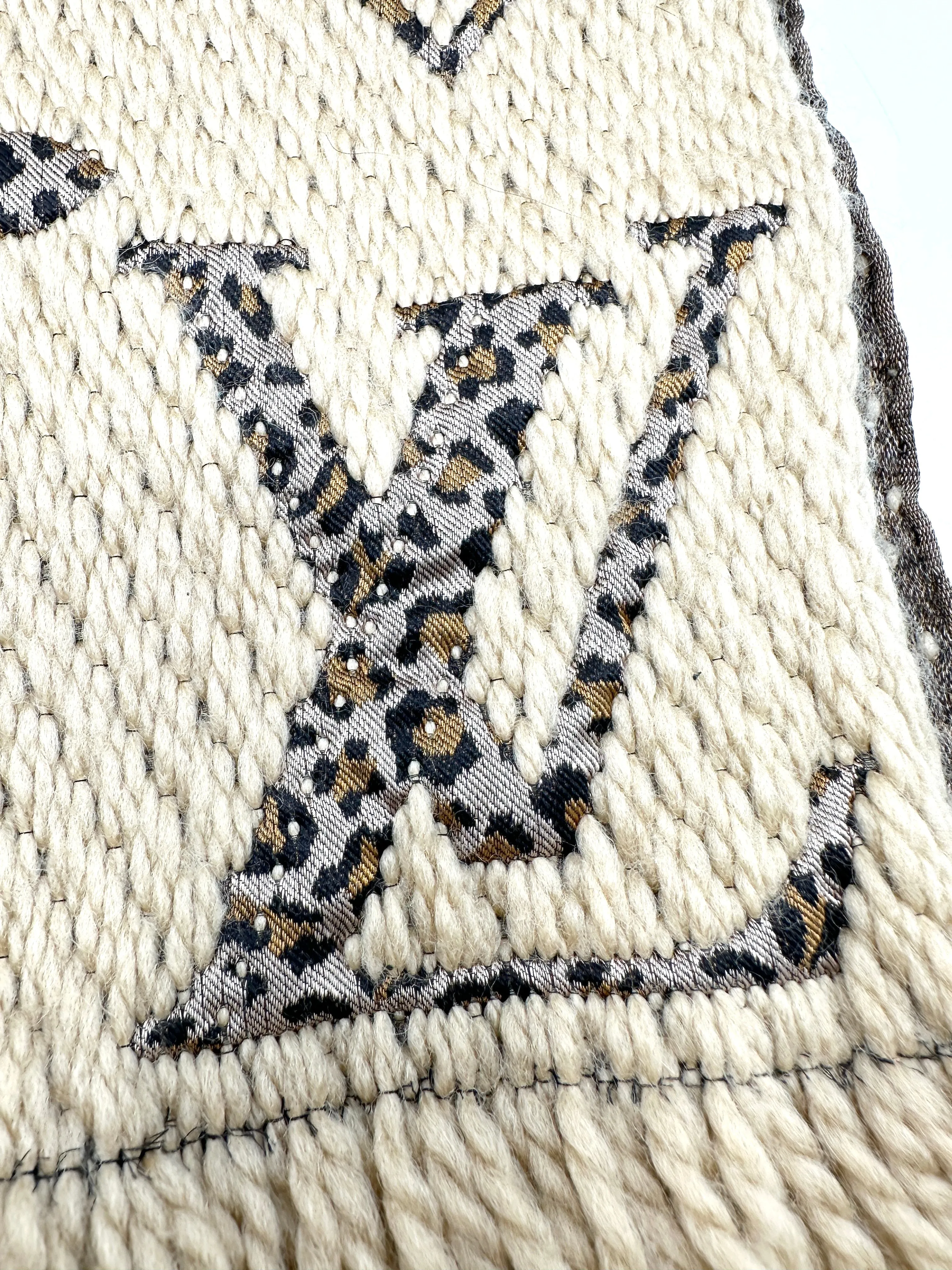 Monogram Jungle Wool Scarf