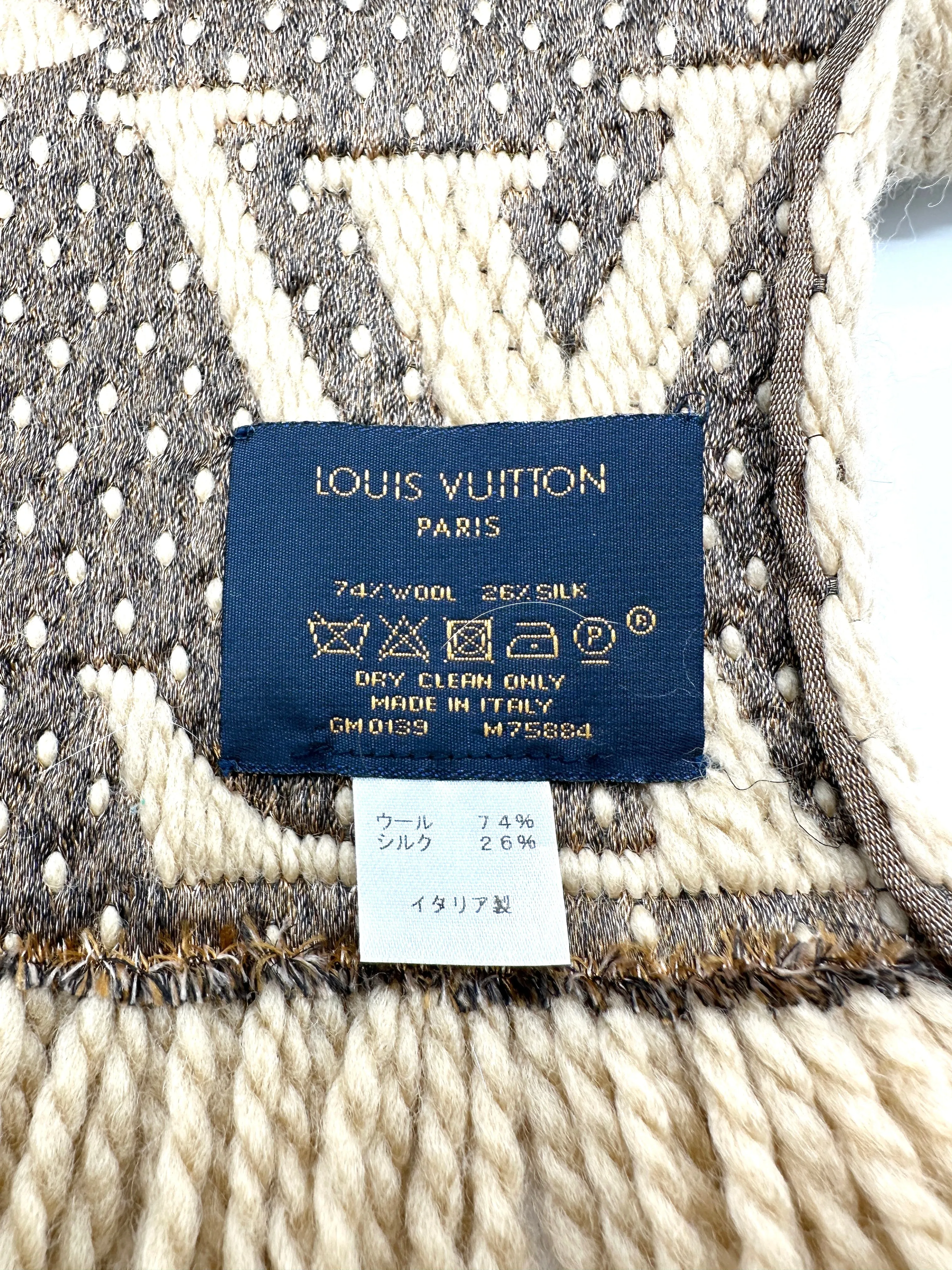 Monogram Jungle Wool Scarf