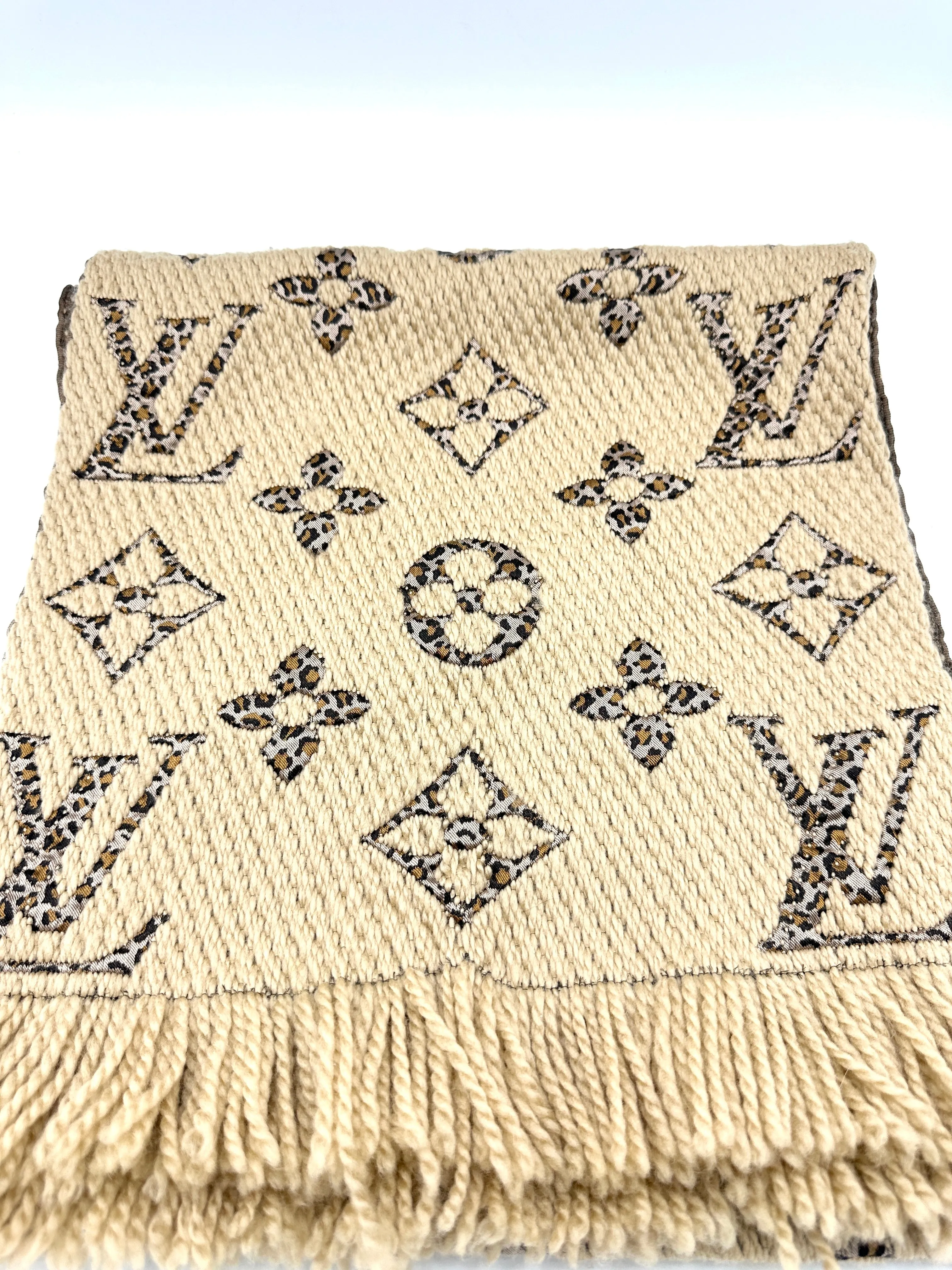 Monogram Jungle Wool Scarf
