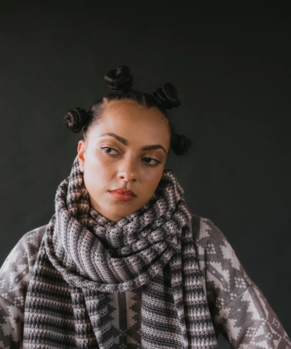 Porth Scarf - Umber (Adult)