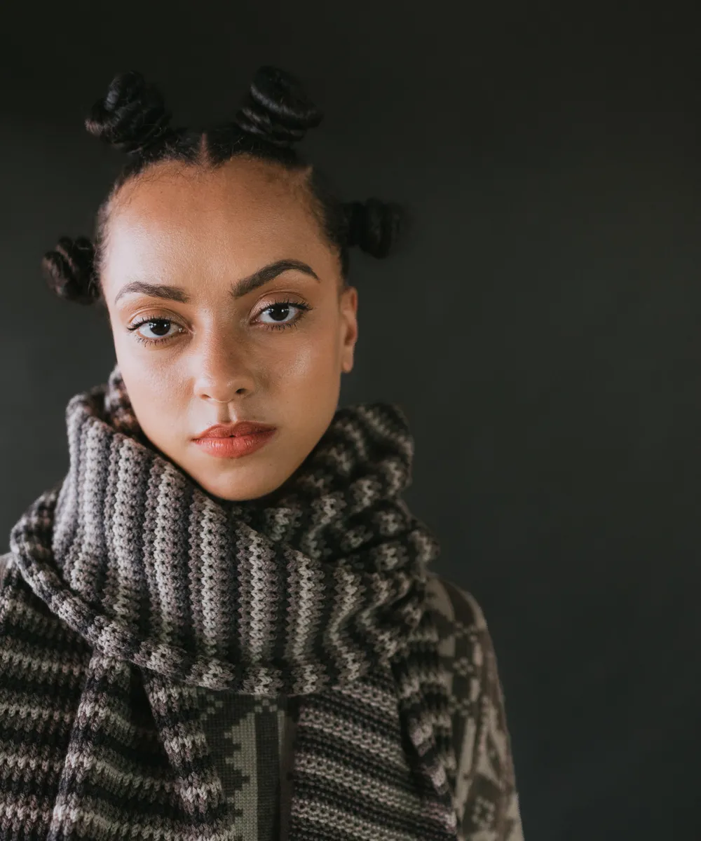 Porth Scarf - Umber (Adult)