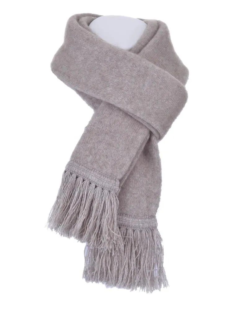 Possum Merino Plain Tubular Scarf
