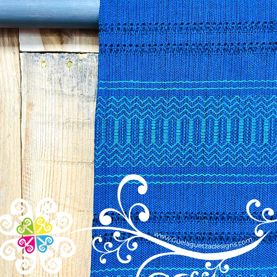 Seda Embroider Scarf- Artisan Pedal Loom Shawl