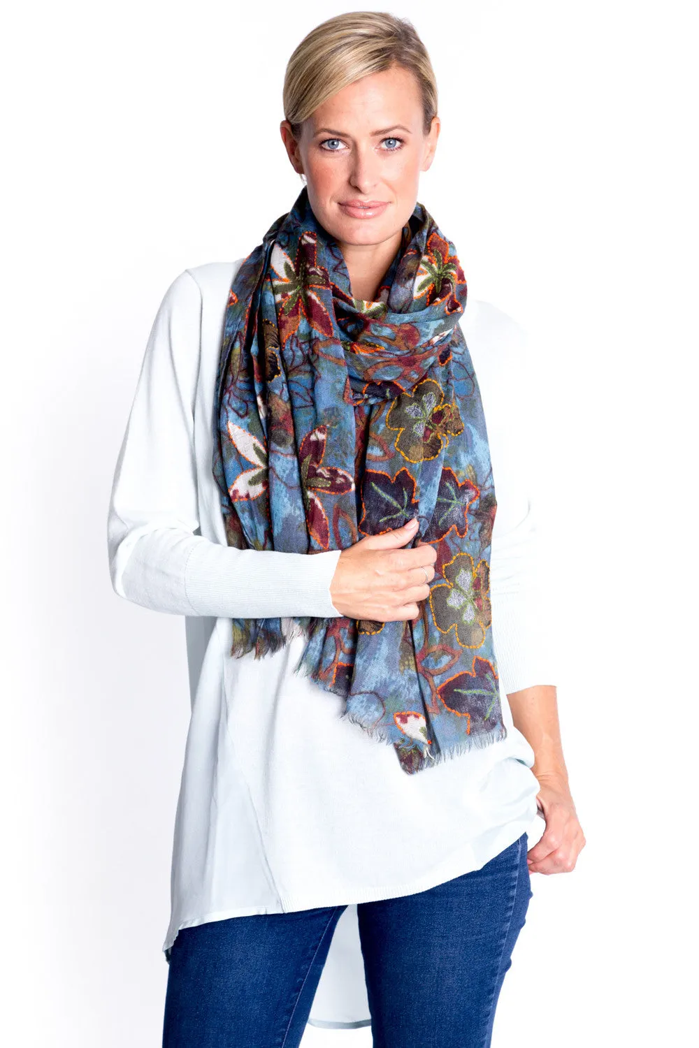 Sky Vana Scarf