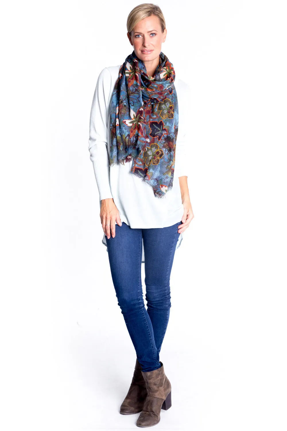 Sky Vana Scarf