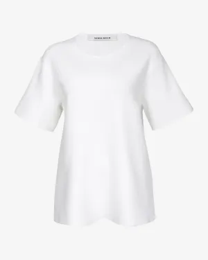 The Knitted Oversize Tee - White